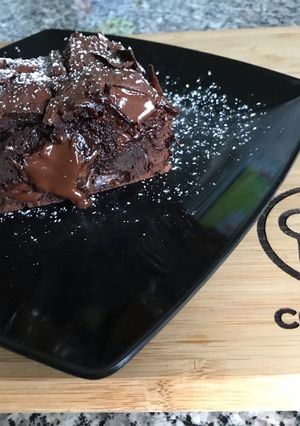 Krémes brownie recept fotója