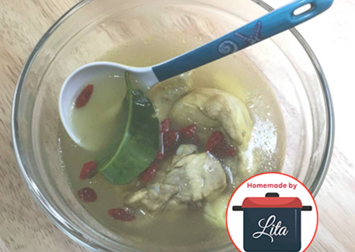 Sop ayam kunyit sehat sederhana #homemadebylita