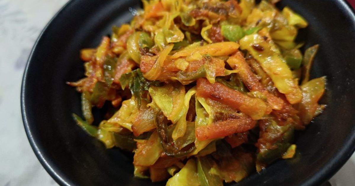 Cabbage Mix Veg Recipe by Chef Tripti Saxena - Cookpad