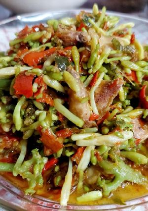 Foto resep Tumis bunga pepaya