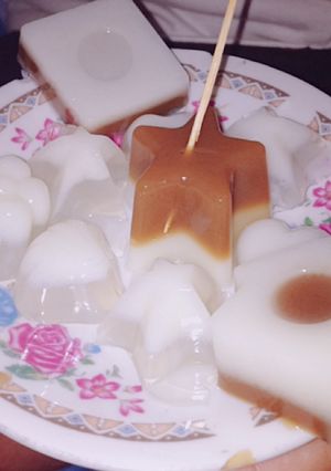 Hình của món Rau câu nhà làm.