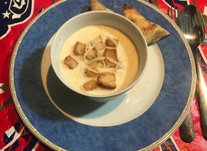 صورة لوصفة شوربة البصل 🍽