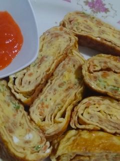 Foto resep Telur Dadar Gulung