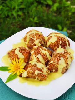 Aranygaluska vaníliasodóval recept fotója