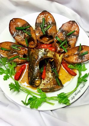 Hình của món Cá Ngừ Kho Nước Dừa.