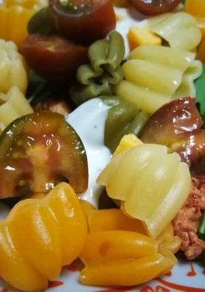 Una foto de Ensalada de pasta ligera