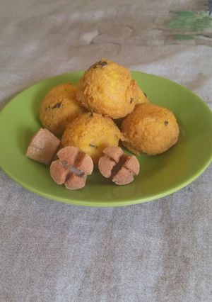 Foto resep Bola tahu gampang isi sosis