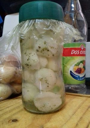 Una foto de Pickle de cebolla