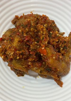 Foto resep Ayam chili padi