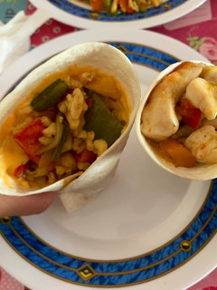 Una foto de 🌿Fajitas de dos tipos