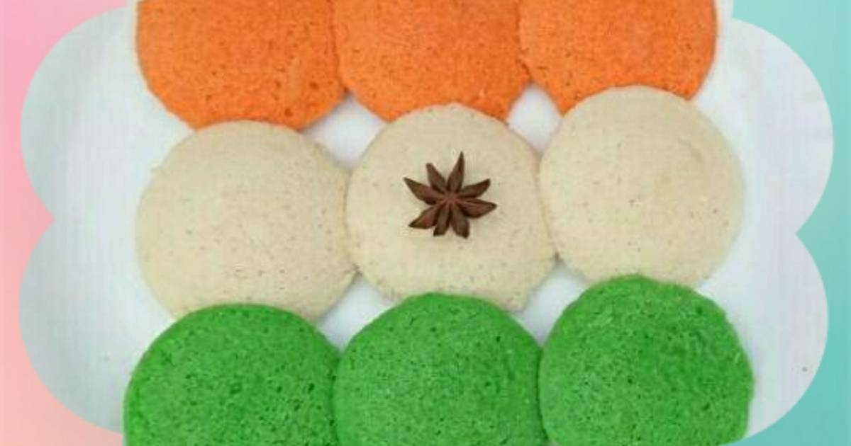 Tri colour Rava Idli Recipe by Pooja Yadav (Poo..) - Cookpad