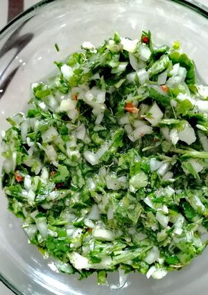 O poză a rețetei Sos chimichurri.
