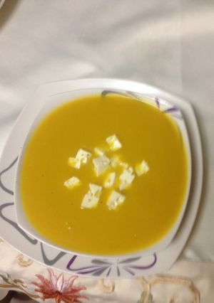 Una foto de Crema de ahuyama