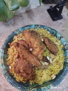 صورة لوصفة بروستد الدجاج مع ريزو 😋🍗