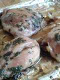 Pollo a las finas hierbas
