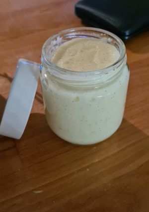 Une photo de Semoule de riz façon riz au lait vanille 🍚🍼
