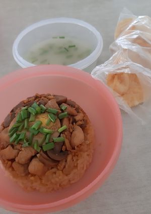 Foto resep Nasi Tim Ayam