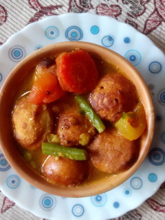 A picture of Healthy Sambhar Bada (in paniyaram pan).
