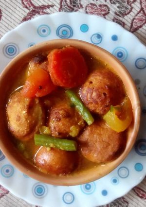 A picture of Healthy Sambhar Bada (in paniyaram pan).
