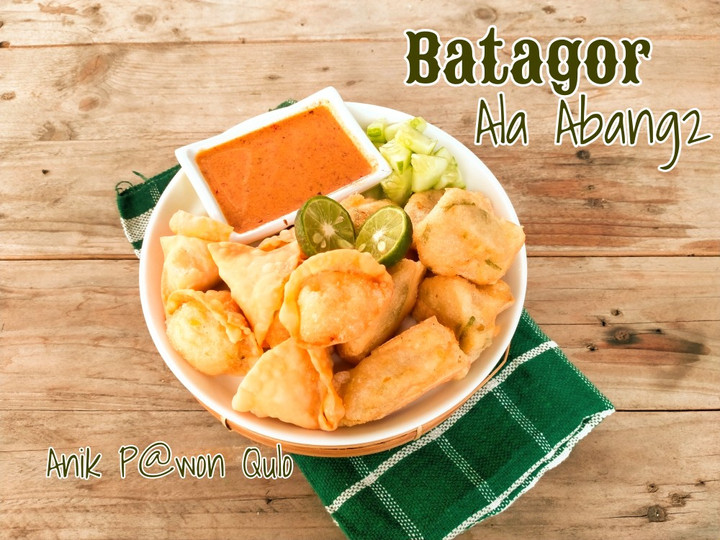 Resep Batagor Ala Abang2, Lezat Sekali