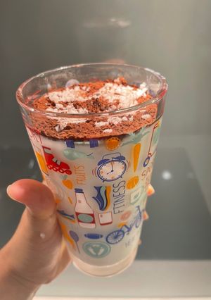 Hình của món Ca cao sữa dừa.