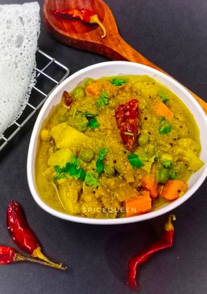 A picture of Vegetable Sagu.