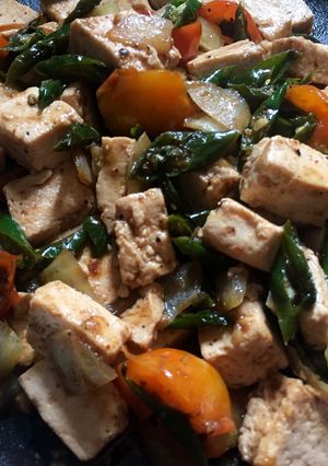 Foto resep Tahu putih saus tiram