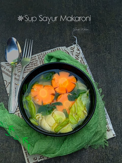 Foto resep Sup sayur makaroni
