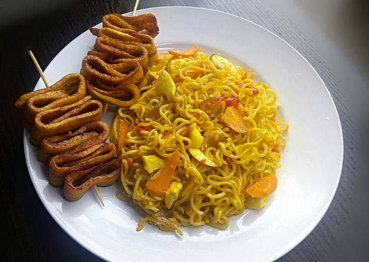 Weenee&#39;s Palm oil Noodles stir fry