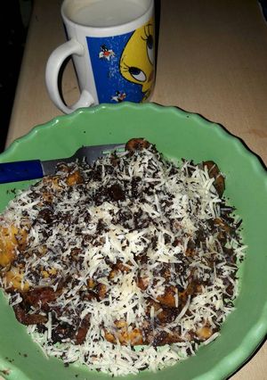 Foto resep Pisang goreng kriuk coklat susu keju