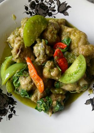 Foto resep Balado ayam lombok ijo
