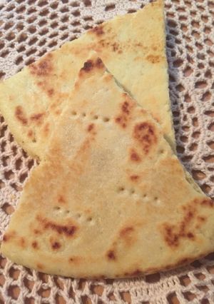 Une photo de Galette sans levure
