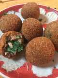 Chicche (polpettine) di carne e spinaci
