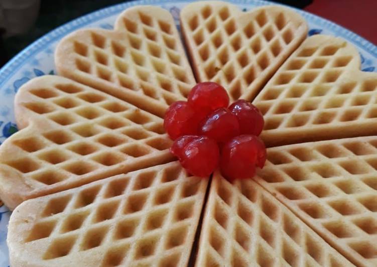 Bapel nangka.....uenaak (waffle)