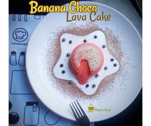 Cara Memasak Cepat Banana Choco Lava Cake Lezat Mantap