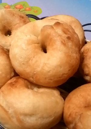 Foto resep Donat Ubi putih 💮empuk simpel🍠