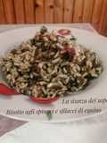 #126 Risotto agli spinaci e sfilacci di equino