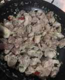 Thịt heo kho sả ruốc