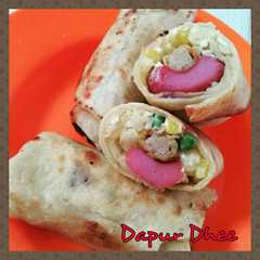 รูปของ Breakfast Wrap (kebab homemade ala dapur dhee)