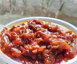 Resep mudah Sambel Trasi Penyetan Lamongan Nikmat Lezat