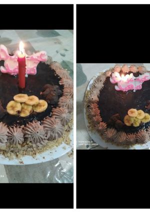 صورة لوصفة كيكة عيد ميلاد