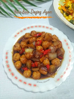 Foto resep Bola-Bola Daging Ayam