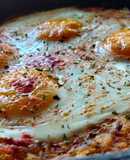 Hash Brown with Baked Eggs