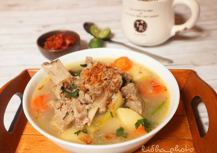 Sop Iga Daging Berempah
