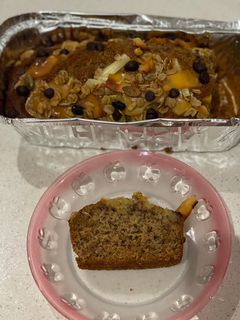 Foto resep Banana Bread / banana cake - simple no mixer