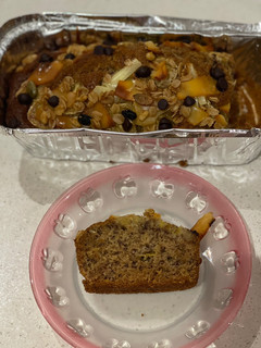 Foto resep Banana Bread / banana cake - simple no mixer