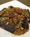 Cá kìm kho gừng sả