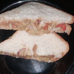A picture of Mayonnaise sandwich.