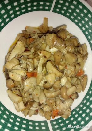 Foto resep Jamur sawit tumis pedas