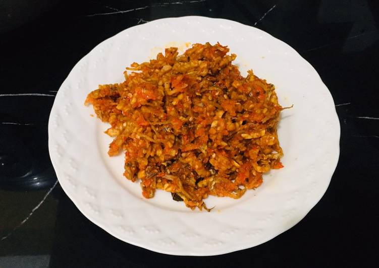 Resep Sambal Teri Tempe Anti Gagal